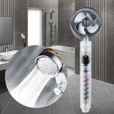 Maxbell Shower Nozzle Adjustable Ball Joint Rainfall Shower Nozzle Home Shower Silver
