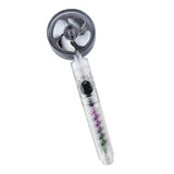 Maxbell Shower Nozzle Adjustable Ball Joint Rainfall Shower Nozzle Home Shower Silver