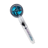 Maxbell Shower Nozzle Adjustable Ball Joint Rainfall Shower Nozzle Home Shower Blue