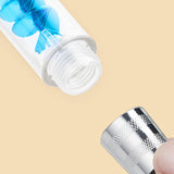Maxbell Shower Nozzle Adjustable Ball Joint Rainfall Shower Nozzle Home Shower Blue