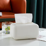 Maxbell ARC Corners Tissue Box Napkin Holder Multifunctional Container White