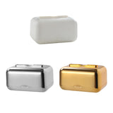 Maxbell ARC Corners Tissue Box Napkin Holder Multifunctional Container White