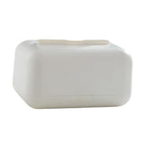 Maxbell ARC Corners Tissue Box Napkin Holder Multifunctional Container White