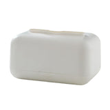 Maxbell ARC Corners Tissue Box Napkin Holder Multifunctional Container White