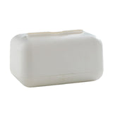 Maxbell ARC Corners Tissue Box Napkin Holder Multifunctional Container White