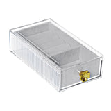 Maxbell Earring Jewelry Display Box Organizer for Pendants Bracelet 19.5cmx10.3cm