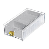 Maxbell Earring Jewelry Display Box Organizer for Pendants Bracelet 19.5cmx10.3cm