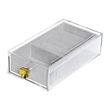 Maxbell Earring Jewelry Display Box Organizer for Pendants Bracelet 19.5cmx10.3cm