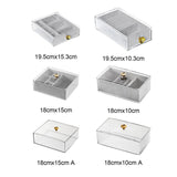 Maxbell Earring Jewelry Display Box Organizer for Pendants Bracelet 19.5cmx10.3cm