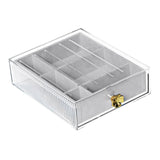 Maxbell Earring Jewelry Display Box Organizer for Pendants Bracelet 19.5cmx15.3cm