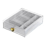 Maxbell Earring Jewelry Display Box Organizer for Pendants Bracelet 19.5cmx15.3cm