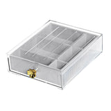 Maxbell Earring Jewelry Display Box Organizer for Pendants Bracelet 19.5cmx15.3cm