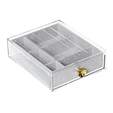 Maxbell Earring Jewelry Display Box Organizer for Pendants Bracelet 19.5cmx15.3cm