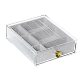 Maxbell Earring Jewelry Display Box Organizer for Pendants Bracelet 19.5cmx15.3cm