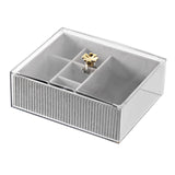 Maxbell Earring Jewelry Display Box Organizer for Pendants Bracelet 18cmx15cm