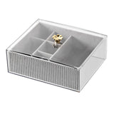 Maxbell Earring Jewelry Display Box Organizer for Pendants Bracelet 18cmx15cm