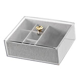 Maxbell Earring Jewelry Display Box Organizer for Pendants Bracelet 18cmx15cm