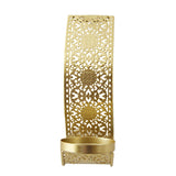 Maxbell Candle Sconce Centerpiece Candlestick Holder Party 5cmx8cmx16cm Round