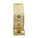 Maxbell Candle Sconce Centerpiece Candlestick Holder Party 5cmx8cmx16cm Round