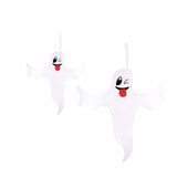 Maxbell Hanging Flags Decor Pendant Halloween Ghosts Windsocks for Outdoor Pathway