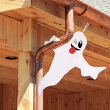 Maxbell Hanging Flags Decor Pendant Halloween Ghosts Windsocks for Outdoor Pathway