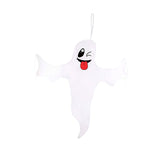 Maxbell Hanging Flags Decor Pendant Halloween Ghosts Windsocks for Outdoor Pathway