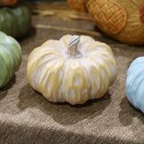 Maxbell Artificial Pumpkins Pumpkin Decorations for Centerpiece Displaying Yellow
