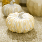 Maxbell Artificial Pumpkins Pumpkin Decorations for Centerpiece Displaying Yellow