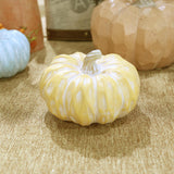 Maxbell Artificial Pumpkins Pumpkin Decorations for Centerpiece Displaying Yellow