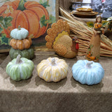 Maxbell Artificial Pumpkins Pumpkin Decorations for Centerpiece Displaying Green