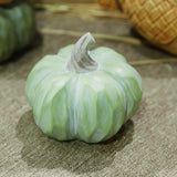 Maxbell Artificial Pumpkins Pumpkin Decorations for Centerpiece Displaying Green