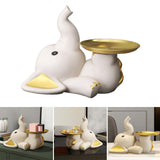 Maxbell Storage Tray Multifunctional Animal Statue for Shop Apartment