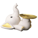 Maxbell Storage Tray Multifunctional Animal Statue for Shop Apartment