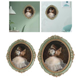 Maxbell Photo Frame Antique Ornate Tabletop and Wall Decorative for Bedroom 4x6inch