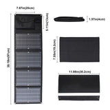 Maxbell Portable Solar Charger Outdoor Charging Panel for Cellphone Camera, Camping