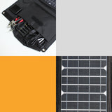 Maxbell Portable Solar Charger Outdoor Charging Panel for Cellphone Camera, Camping