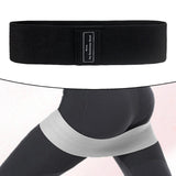 Maxbell Resistance Band Stretching Strap Elastic Belt  Black 15 to 25lb