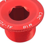 Maxbell Bike Crankset Screw MTB Mountain Road Bicycle Crank Arm Bolts Red