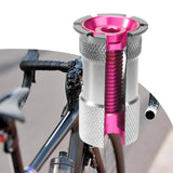 Maxbell Bike Headset Expander Front Fork Accs MTB BMX Spare Replace Repair 28.6mm Pink