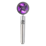 Maxbell Shower Nozzle 360 Adjustable Spray Head Handheld Shower Home Bathroom purple