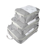 Maxbell Compression Luggage Packing Organizer Bags Travel Accessories Gray