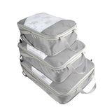 Maxbell Compression Luggage Packing Organizer Bags Travel Accessories Gray