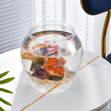 Maxbell Fishes Tank Aquatic Aquarium Home Decorative Fish Bowls Table  11.5cmx13cm