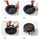 Maxbell Fish Bowl Display Stand Bracket Aquatic Aquarium Planter Fishes Tank Holder