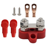 Maxbell power Distribution Terminal Block Kits 48V for Truck Car RV red Gasket