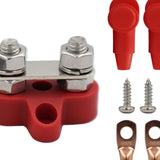 Maxbell power Distribution Terminal Block Kits 48V for Truck Car RV red Gasket