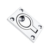 Maxbell Flush Pull Ring Handles Boat Ring Pulls Square for Boat Deck Hatch