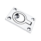 Maxbell Flush Pull Ring Handles Boat Ring Pulls Square for Boat Deck Hatch