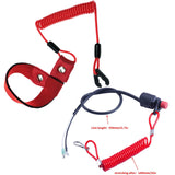 Maxbell Universal Boat Outboard Engine Motor Kill Stop Switch Safety Tether Lanyard