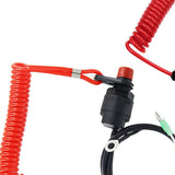 Maxbell Universal Boat Outboard Engine Motor Kill Stop Switch Safety Tether Lanyard
